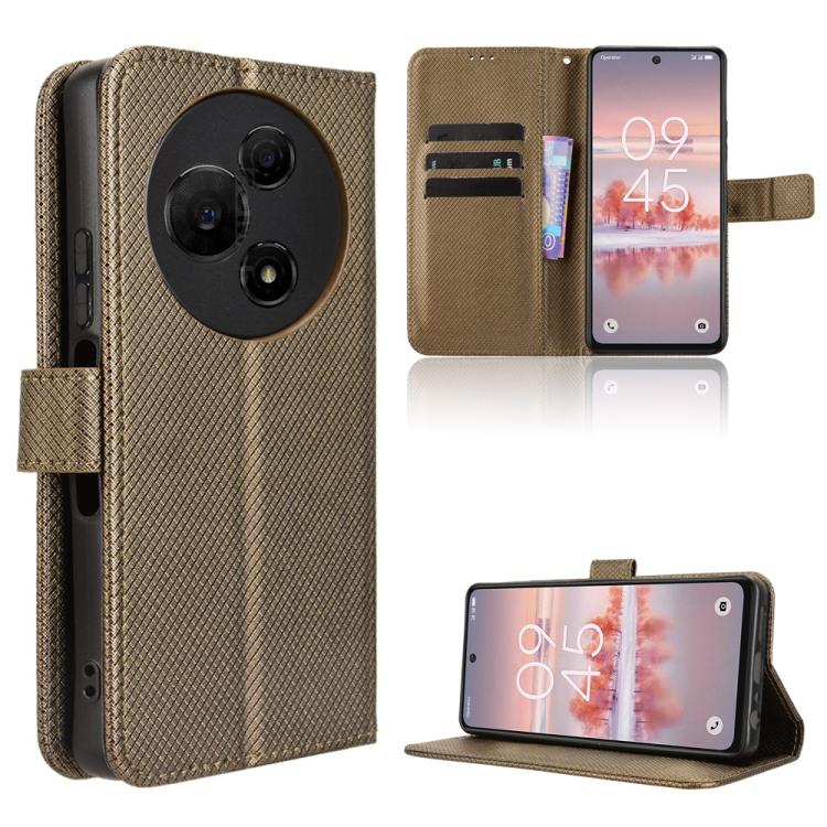 Diamond Texture Leather Phone Case, For TCL K70 5G / K70 XE, For TCL K70 SE T453D, For TCL K70 4G / K70 Power 4G, For TCL NxtPaper 70 Pro 5G, For TCL K32 5G / K33 5G, For TCL NxtPaper 60 Ultra 5G, For TCL 60 SE NxtPaper 5G, For TCL 60 NxtPaper         ...