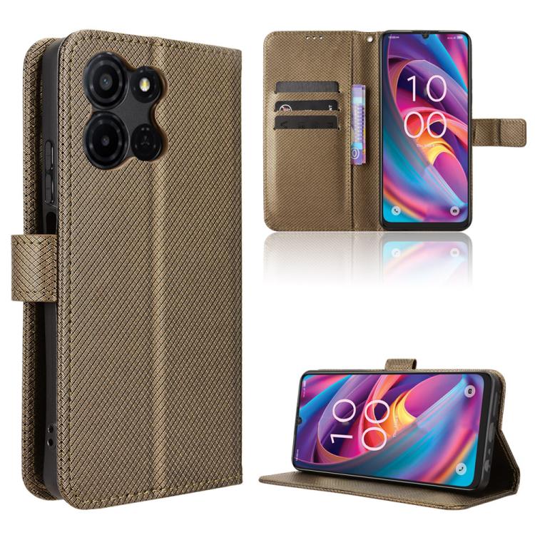 Diamond Texture Leather Phone Case, For TCL K70 5G / K70 XE, For TCL K70 SE T453D, For TCL K70 4G / K70 Power 4G, For TCL NxtPaper 70 Pro 5G, For TCL K32 5G / K33 5G, For TCL NxtPaper 60 Ultra 5G, For TCL 60 SE NxtPaper 5G, For TCL 60 NxtPaper         ...