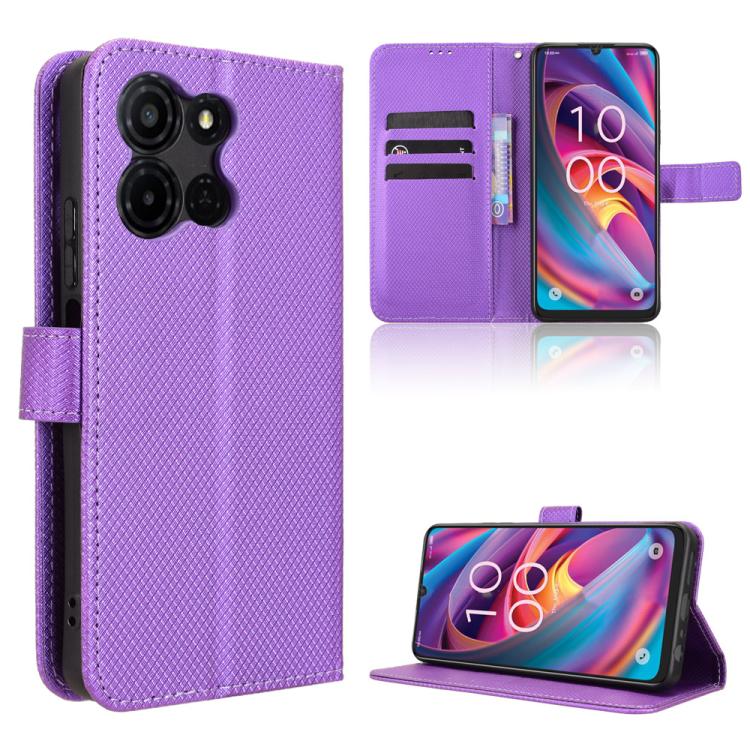 Diamond Texture Leather Phone Case, For TCL K70 5G / K70 XE, For TCL K70 SE T453D, For TCL K70 4G / K70 Power 4G, For TCL NxtPaper 70 Pro 5G, For TCL K32 5G / K33 5G, For TCL NxtPaper 60 Ultra 5G, For TCL 60 SE NxtPaper 5G, For TCL 60 NxtPaper         ...