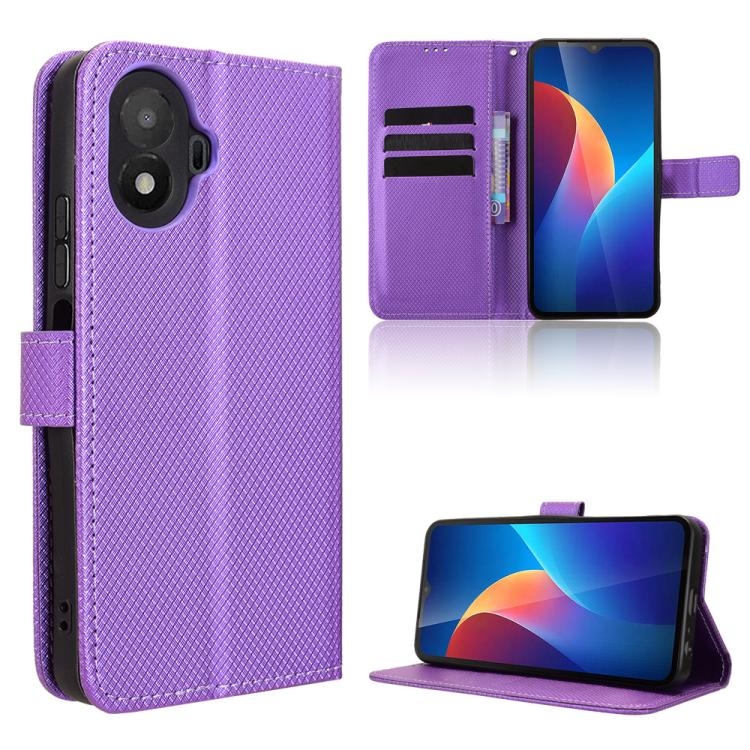 Diamond Texture Leather Phone Case, For TCL K70 5G / K70 XE, For TCL K70 SE T453D, For TCL K70 4G / K70 Power 4G, For TCL NxtPaper 70 Pro 5G, For TCL K32 5G / K33 5G, For TCL NxtPaper 60 Ultra 5G, For TCL 60 SE NxtPaper 5G, For TCL 60 NxtPaper         ...