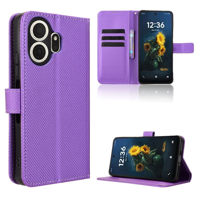 Diamond Texture Leather Phone Case, For TCL K70 5G / K70 XE, For TCL K70 SE T453D, For TCL K70 4G / K70 Power 4G, For TCL NxtPaper 70 Pro 5G, For TCL K32 5G / K33 5G, For TCL NxtPaper 60 Ultra 5G, For TCL 60 SE NxtPaper 5G, For TCL 60 NxtPaper         ...