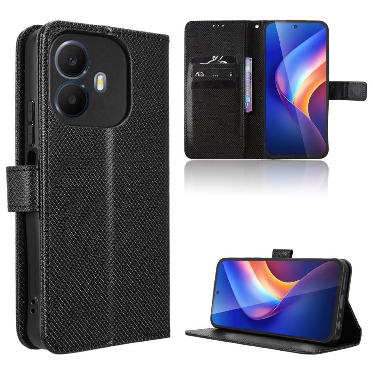 Diamond Texture Leather Phone Case, For TCL K70 5G / K70 XE, For TCL K70 SE T453D, For TCL K70 4G / K70 Power 4G, For TCL NxtPaper 70 Pro 5G, For TCL K32 5G / K33 5G, For TCL NxtPaper 60 Ultra 5G, For TCL 60 SE NxtPaper 5G, For TCL 60 NxtPaper         ...