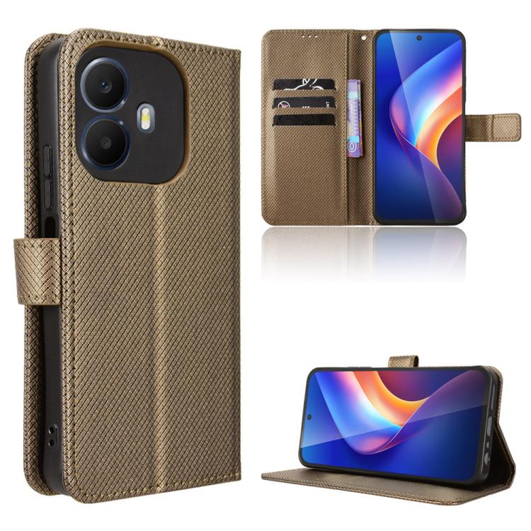 Diamond Texture Leather Phone Case, For TCL K70 5G / K70 XE, For TCL K70 SE T453D, For TCL K70 4G / K70 Power 4G, For TCL NxtPaper 70 Pro 5G, For TCL K32 5G / K33 5G, For TCL NxtPaper 60 Ultra 5G, For TCL 60 SE NxtPaper 5G, For TCL 60 NxtPaper         ...