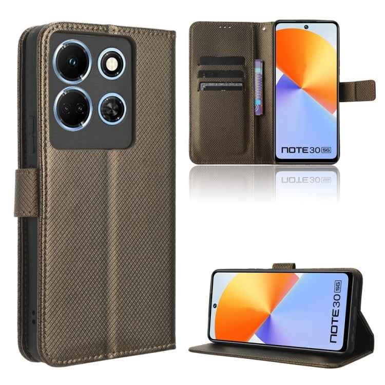 Diamond Texture Leather Phone Case, For Infinix Note 30 4G, For Infinix Note 30 VIP