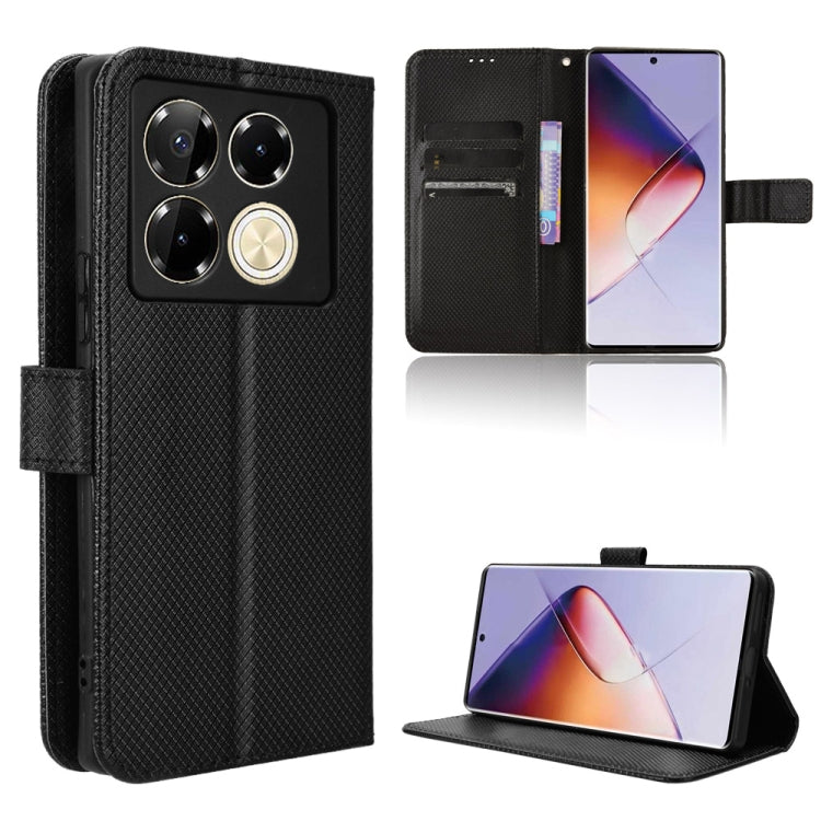 Diamond Texture Leather Phone Case, For Infinix Hot 50i 4G / Smart 9 4G, For Infinix Hot 50 Pro+ 4G, For Infinix Hot 50 4G, For Infinix Hot 50 5G, For Infinix Zero 40 5G, For Infinix Zero 40 4G, For Infinix Note 40X 5G, For Infinix Note 40 5G          ...
