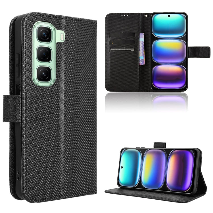 Diamond Texture Leather Phone Case, For Infinix Note 50 Pro+, For Infinix Note 50 4G / Note 50 Pro 4G, For Infinix Hot 50 Pro 4G, For Infinix Hot 50i 4G / Smart 9 4G, For Infinix Hot 50 Pro+ 4G, For Infinix Hot 50 4G, For Infinix Hot 50 5G             ...