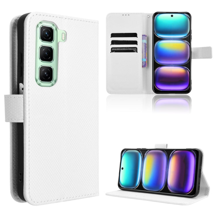 Diamond Texture Leather Phone Case, For Infinix Note 50 Pro+, For Infinix Note 50 4G / Note 50 Pro 4G, For Infinix Hot 50 Pro 4G, For Infinix Hot 50i 4G / Smart 9 4G, For Infinix Hot 50 Pro+ 4G, For Infinix Hot 50 4G, For Infinix Hot 50 5G             ...