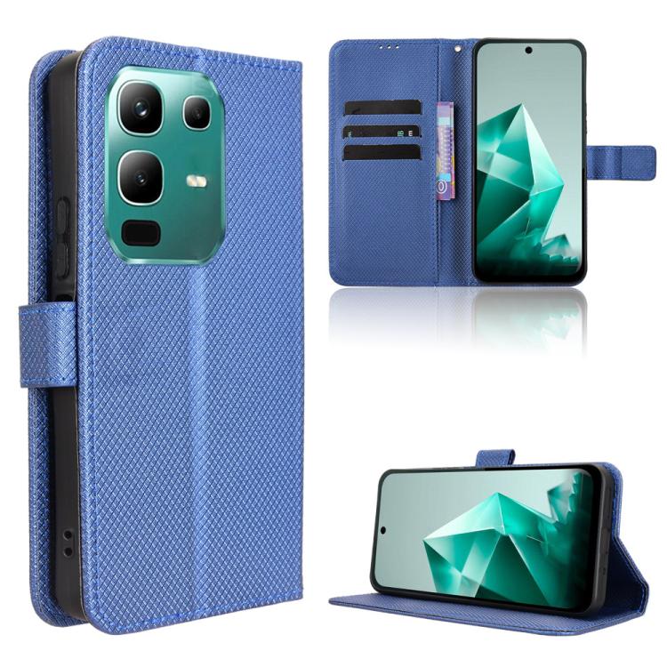Diamond Texture Leather Phone Case, For Infinix Smart 10 Plus 4G, For Infinix Smart 10 / Tecno Pop 10 4G, For Infinix GT 30 Pro 5G, For Infinix Note 50s 5G, For Infinix Note 50x 5G, For Infinix Note 50 Pro+, For Infinix Note 50 4G / Note 50 Pro 4G     ...