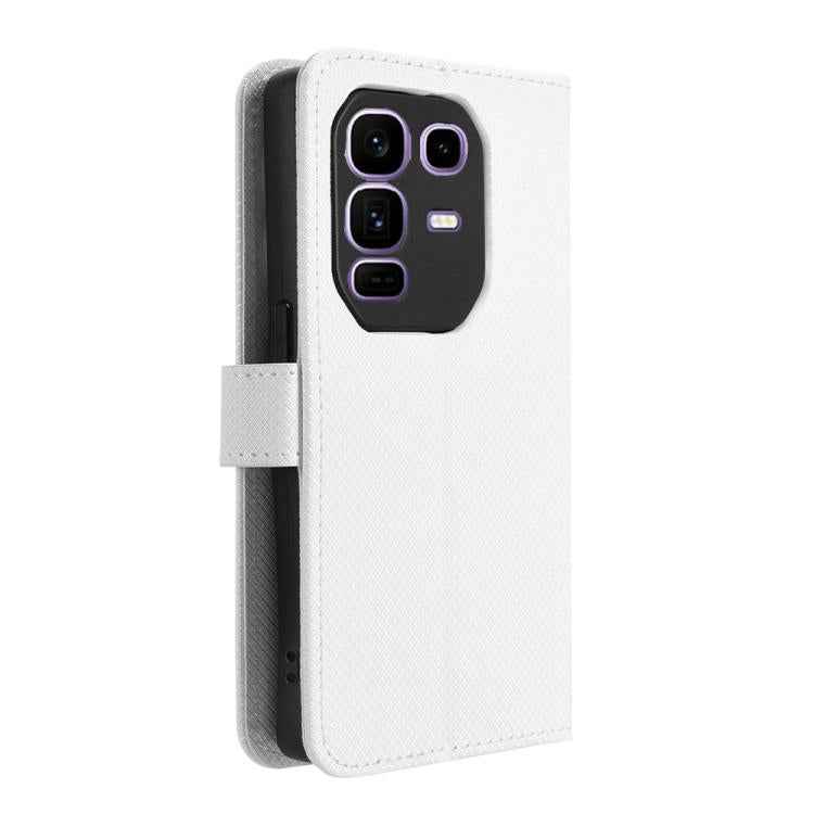 Diamond Texture Leather Phone Case, For Infinix Note 50 Pro+, For Infinix Note 50 4G / Note 50 Pro 4G, For Infinix Hot 50 Pro 4G, For Infinix Hot 50i 4G / Smart 9 4G, For Infinix Hot 50 Pro+ 4G, For Infinix Hot 50 4G, For Infinix Hot 50 5G             ...