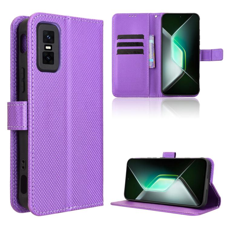 Diamond Texture Leather Phone Case, For Infinix Smart 10 Plus 4G, For Infinix Smart 10 / Tecno Pop 10 4G, For Infinix GT 30 Pro 5G, For Infinix Note 50s 5G, For Infinix Note 50x 5G, For Infinix Note 50 Pro+, For Infinix Note 50 4G / Note 50 Pro 4G     ...