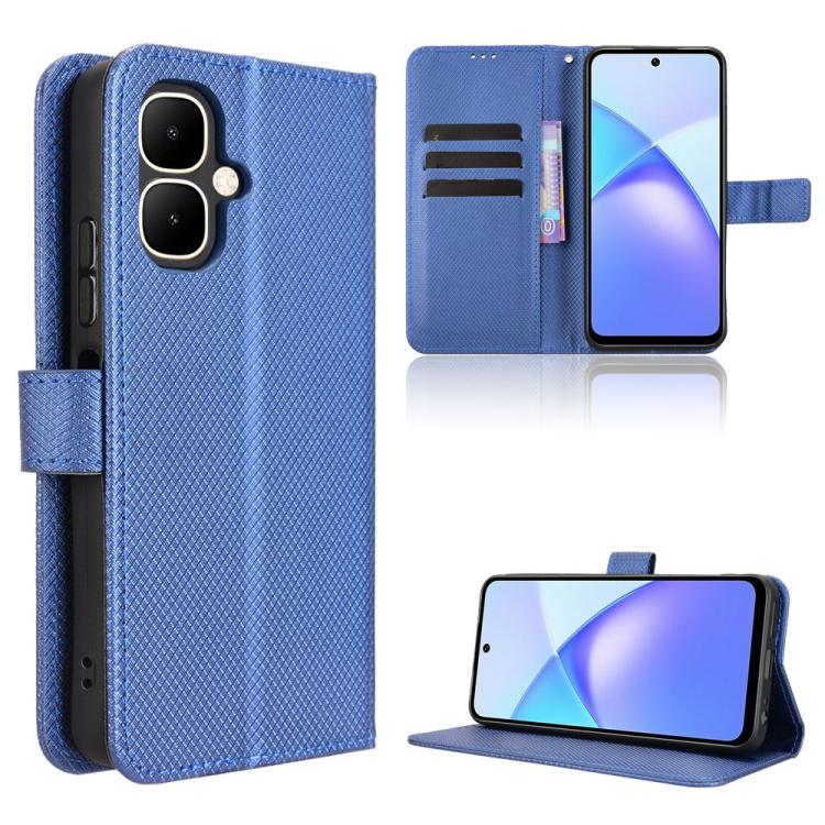Diamond Texture Leather Phone Case, For Infinix Smart 10 Plus 4G, For Infinix Smart 10 / Tecno Pop 10 4G, For Infinix GT 30 Pro 5G, For Infinix Note 50s 5G, For Infinix Note 50x 5G, For Infinix Note 50 Pro+, For Infinix Note 50 4G / Note 50 Pro 4G     ...