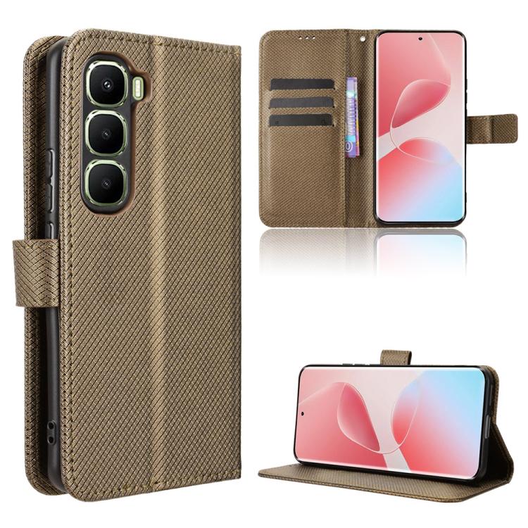 Diamond Texture Leather Phone Case, For Infinix Hot 60 Pro 4G, For Infinix Smart 10 Plus 4G, For Infinix Smart 10 / Tecno Pop 10 4G, For Infinix GT 30 Pro 5G, For Infinix Note 50s 5G, For Infinix Note 50x 5G, For Infinix Note 50 Pro+                   ...
