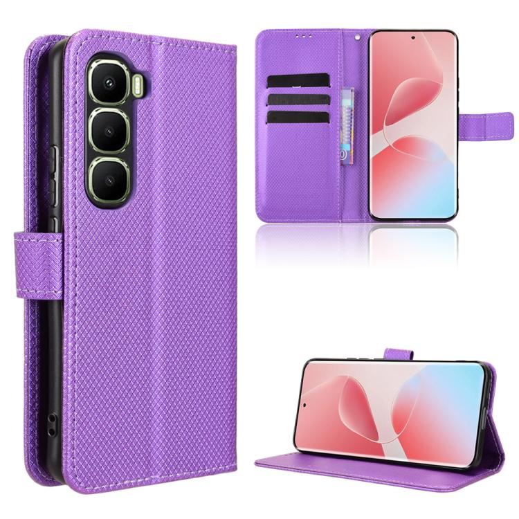 Diamond Texture Leather Phone Case, For Infinix Hot 60 Pro 4G, For Infinix Smart 10 Plus 4G, For Infinix Smart 10 / Tecno Pop 10 4G, For Infinix GT 30 Pro 5G, For Infinix Note 50s 5G, For Infinix Note 50x 5G, For Infinix Note 50 Pro+                   ...