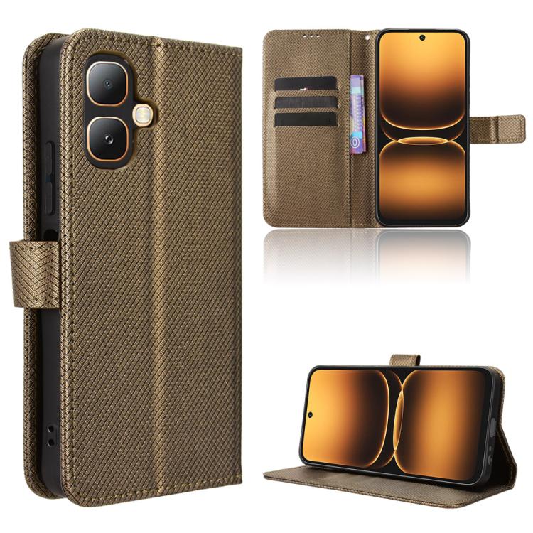 Diamond Texture Leather Phone Case, For Infinix GT 50 Pro 5G, For Infinix Note 60 Ultra 5G, For Infinix Note Edge 5G, For Infinix Smart 20 4G, For Infinix Note 60 / 60 Pro 5G, For Infinix Hot 60i 5G / Tecno Spark Go 5G, For Infinix Hot 60i 4G / Hot 60 ...