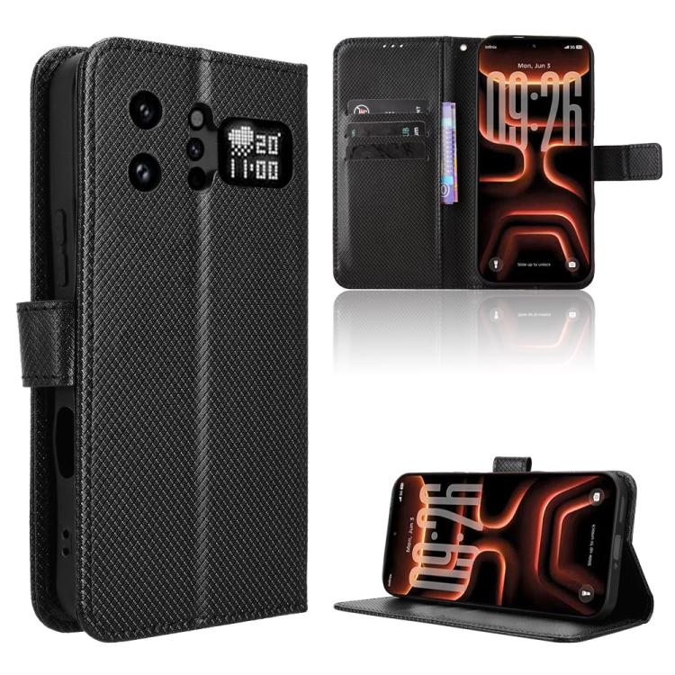 Diamond Texture Leather Phone Case, For Infinix GT 50 Pro 5G, For Infinix Hot 70 4G, For Infinix Note 60 Ultra 5G, For Infinix Note Edge 5G, For Infinix Smart 20 4G, For Infinix Note 60 / 60 Pro 5G, For Infinix Hot 60i 5G / Tecno Spark Go 5G           ...