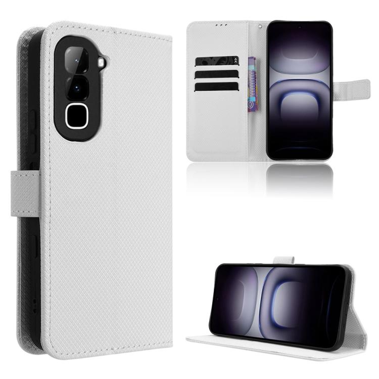 Diamond Texture Leather Phone Case, For Infinix GT 50 Pro 5G, For Infinix Hot 70 4G, For Infinix Note 60 Ultra 5G, For Infinix Note Edge 5G, For Infinix Smart 20 4G, For Infinix Note 60 / 60 Pro 5G, For Infinix Hot 60i 5G / Tecno Spark Go 5G           ...
