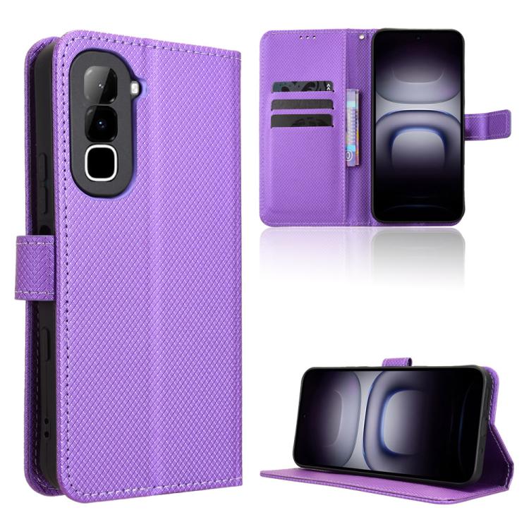 Diamond Texture Leather Phone Case, For Infinix GT 50 Pro 5G, For Infinix Hot 70 4G, For Infinix Note 60 Ultra 5G, For Infinix Note Edge 5G, For Infinix Smart 20 4G, For Infinix Note 60 / 60 Pro 5G, For Infinix Hot 60i 5G / Tecno Spark Go 5G           ...
