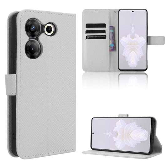 Diamond Texture Leather Phone Case, For Tecno Camon 20 Pro 5G, For Tecno Camon 20 Pro