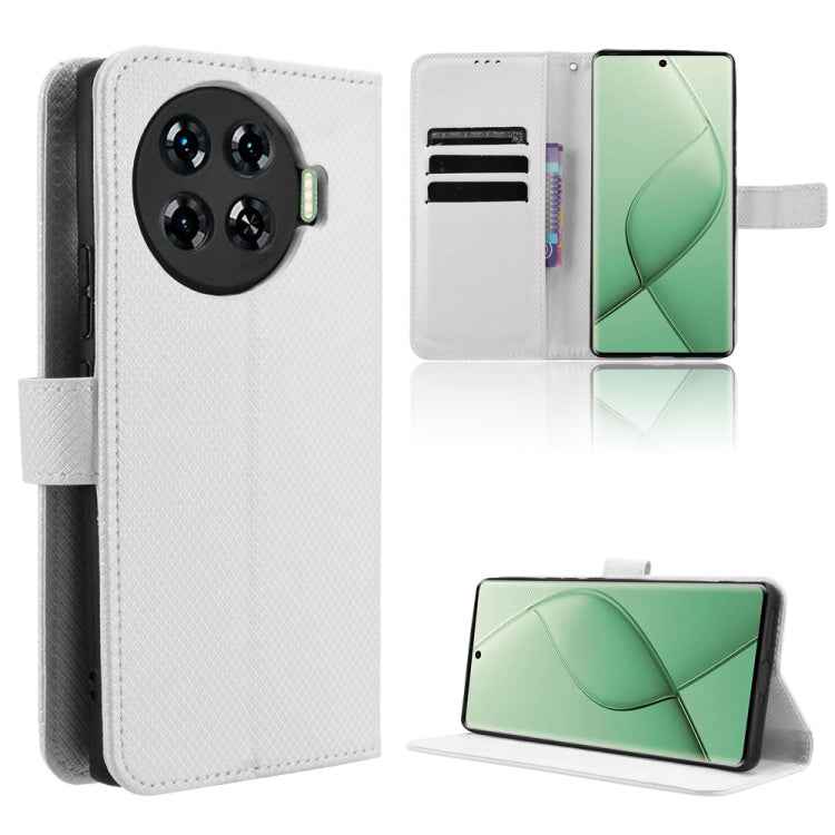 Diamond Texture Leather Phone Case, For Tecno Spark 20 Pro+ 4G, For Tecno Spark 20 Pro 4G, For Tecno Spark Go 2024, For Tecno Spark 20 4G, For Tecno Pova 5 Pro, For Tecno Pova Neo 3, For Tenco Pova 5, For Tecno Camon 20 Premier 5G                      ...