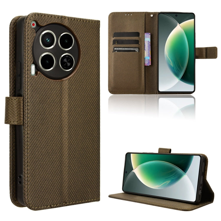 Diamond Texture Leather Phone Case, For Tecno Spark Go 1 / Pop 9 / Spark Go 2025, For Tecno Spark 30C 4G, For Tecno Spark 20 Pro 5G, For Tecno Camon 30 Premier 5G, For Tecno Pova 6 Neo 4G, For Tecno Pova 6 4G, For Tecno Camon 30 Pro 5G                 ...