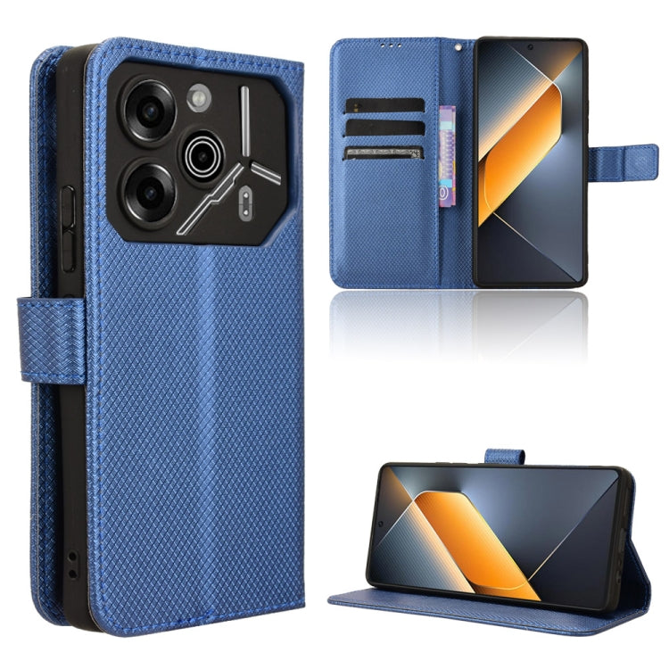 Diamond Texture Leather Phone Case, For Tecno Camon 30 Premier 5G, For Tecno Pova 6 Neo 4G, For Tecno Pova 6 4G, For Tecno Camon 30 Pro 5G, For Tecno Camon 30 5G / 4G, For Tecno Pova 6 Pro 5G, For Tecno Spark 20 Pro+ 4G, For Tecno Spark 20 Pro 4G      ...