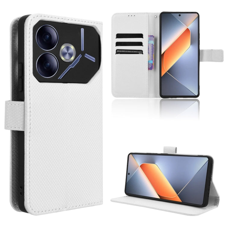 Diamond Texture Leather Phone Case, For Tecno Spark Go 1 / Pop 9 / Spark Go 2025, For Tecno Spark 30C 4G, For Tecno Spark 20 Pro 5G, For Tecno Camon 30 Premier 5G, For Tecno Pova 6 Neo 4G, For Tecno Pova 6 4G, For Tecno Camon 30 Pro 5G                 ...