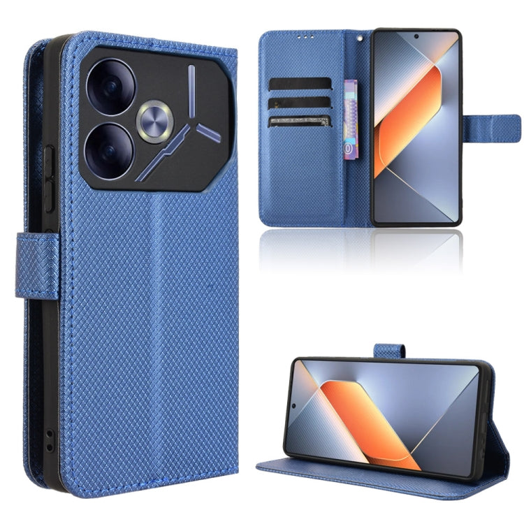 Diamond Texture Leather Phone Case, For Tecno Spark Go 1 / Pop 9 / Spark Go 2025, For Tecno Spark 30C 4G, For Tecno Spark 20 Pro 5G, For Tecno Camon 30 Premier 5G, For Tecno Pova 6 Neo 4G, For Tecno Pova 6 4G, For Tecno Camon 30 Pro 5G                 ...