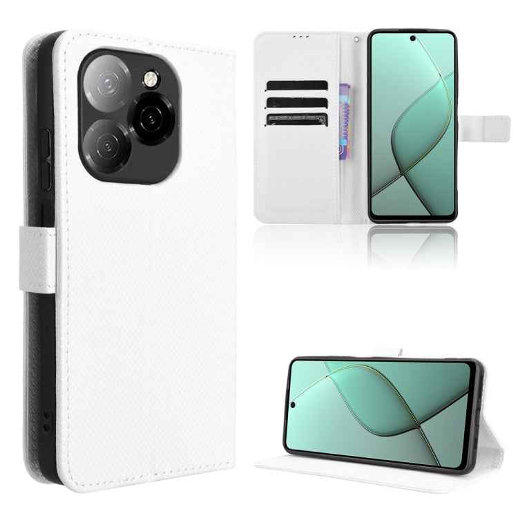 Diamond Texture Leather Phone Case, For Tecno Spark Go 1 / Pop 9 / Spark Go 2025, For Tecno Spark 30C 4G, For Tecno Spark 20 Pro 5G, For Tecno Camon 30 Premier 5G, For Tecno Pova 6 Neo 4G, For Tecno Pova 6 4G, For Tecno Camon 30 Pro 5G                 ...