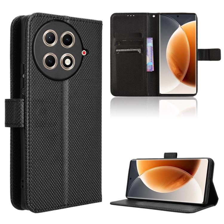 Diamond Texture Leather Phone Case, For Tecno Spark Go 2 4G, For Tecno Pova Curve 5G, For Tecno Camon 40 Pro 4G / 5G, For Tecno Camon 40 Premier 5G, For Tecno Camon 40 4G, For Tecno Camon 30S 4G / 30S Pro 4G, For Tecno Pova 6 Neo 5G / Spark 30 5G      ...