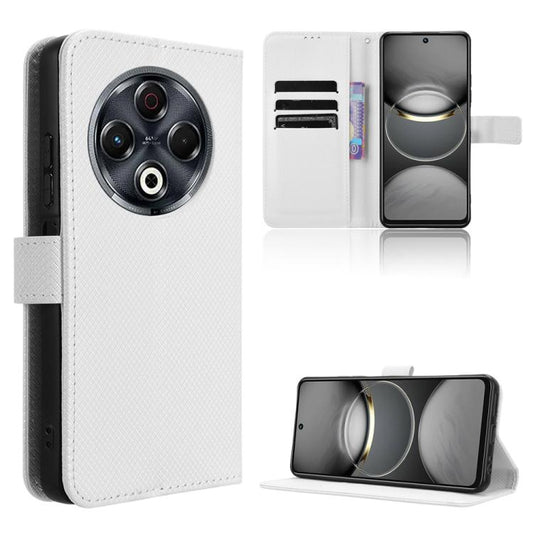 Diamond Texture Leather Phone Case, For Tecno Spark 30 4G, For Tecno Spark Go 1 / Pop 9 / Spark Go 2025, For Tecno Spark 30C 4G, For Tecno Spark 20 Pro 5G, For Tecno Camon 30 Premier 5G, For Tecno Pova 6 Neo 4G, For Tecno Pova 6 4G                     ...