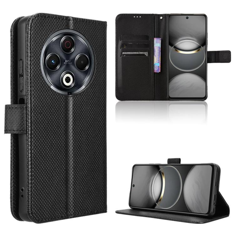 Diamond Texture Leather Phone Case, For Tecno Spark Go 2 4G, For Tecno Pova Curve 5G, For Tecno Camon 40 Pro 4G / 5G, For Tecno Camon 40 Premier 5G, For Tecno Camon 40 4G, For Tecno Camon 30S 4G / 30S Pro 4G, For Tecno Pova 6 Neo 5G / Spark 30 5G      ...