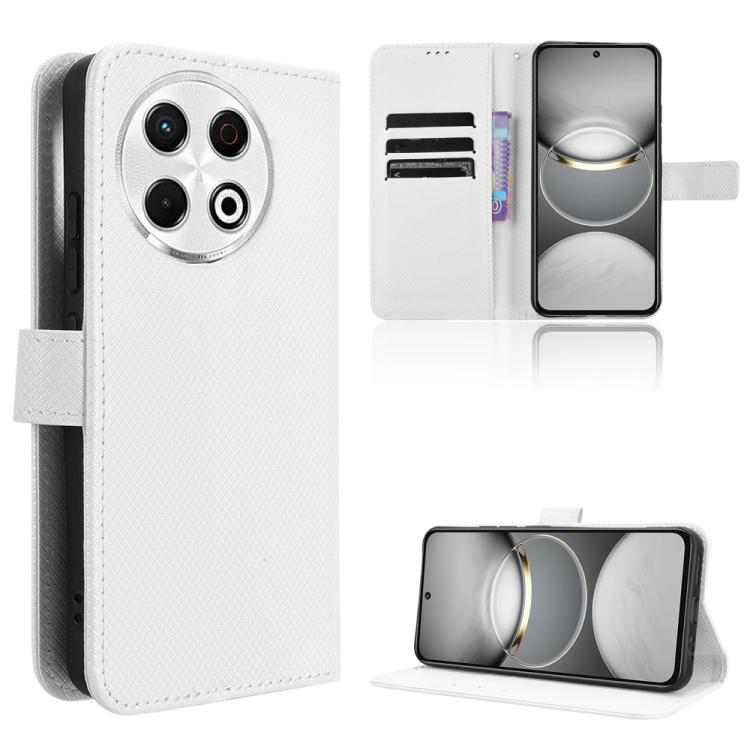 Diamond Texture Leather Phone Case, For Tecno Spark Go 2 4G, For Tecno Pova Curve 5G, For Tecno Camon 40 Pro 4G / 5G, For Tecno Camon 40 Premier 5G, For Tecno Camon 40 4G, For Tecno Camon 30S 4G / 30S Pro 4G, For Tecno Pova 6 Neo 5G / Spark 30 5G      ...