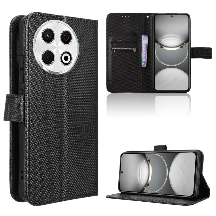 Diamond Texture Leather Phone Case, For Tecno Spark Go 2 4G, For Tecno Pova Curve 5G, For Tecno Camon 40 Pro 4G / 5G, For Tecno Camon 40 Premier 5G, For Tecno Camon 40 4G, For Tecno Camon 30S 4G / 30S Pro 4G, For Tecno Pova 6 Neo 5G / Spark 30 5G      ...