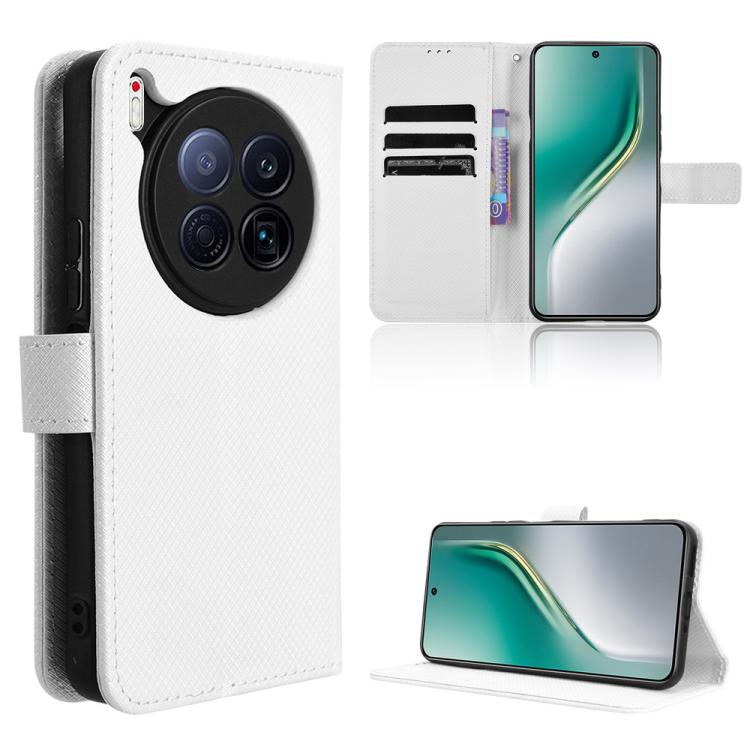 Diamond Texture Leather Phone Case, For Tecno Camon 40 Premier 5G, For Tecno Camon 40 4G, For Tecno Camon 30S 4G / 30S Pro 4G, For Tecno Pova 6 Neo 5G / Spark 30 5G, For Tecno Spark 30 Pro 4G, For Tecno Spark 30 4G                                      ...