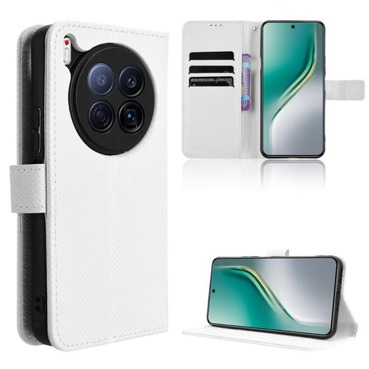 Diamond Texture Leather Phone Case, For Tecno Camon 40 Premier 5G, For Tecno Camon 40 4G, For Tecno Camon 30S 4G / 30S Pro 4G, For Tecno Pova 6 Neo 5G / Spark 30 5G, For Tecno Spark 30 Pro 4G, For Tecno Spark 30 4G                                      ...