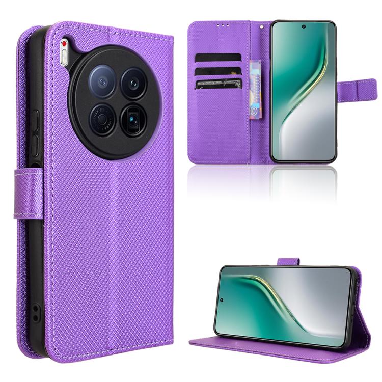 Diamond Texture Leather Phone Case, For Tecno Spark Go 2 4G, For Tecno Pova Curve 5G, For Tecno Camon 40 Pro 4G / 5G, For Tecno Camon 40 Premier 5G, For Tecno Camon 40 4G, For Tecno Camon 30S 4G / 30S Pro 4G, For Tecno Pova 6 Neo 5G / Spark 30 5G      ...