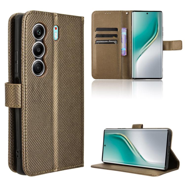 Diamond Texture Leather Phone Case, For Tecno Camon 40 Premier 5G, For Tecno Camon 40 4G, For Tecno Camon 30S 4G / 30S Pro 4G, For Tecno Pova 6 Neo 5G / Spark 30 5G, For Tecno Spark 30 Pro 4G, For Tecno Spark 30 4G                                      ...