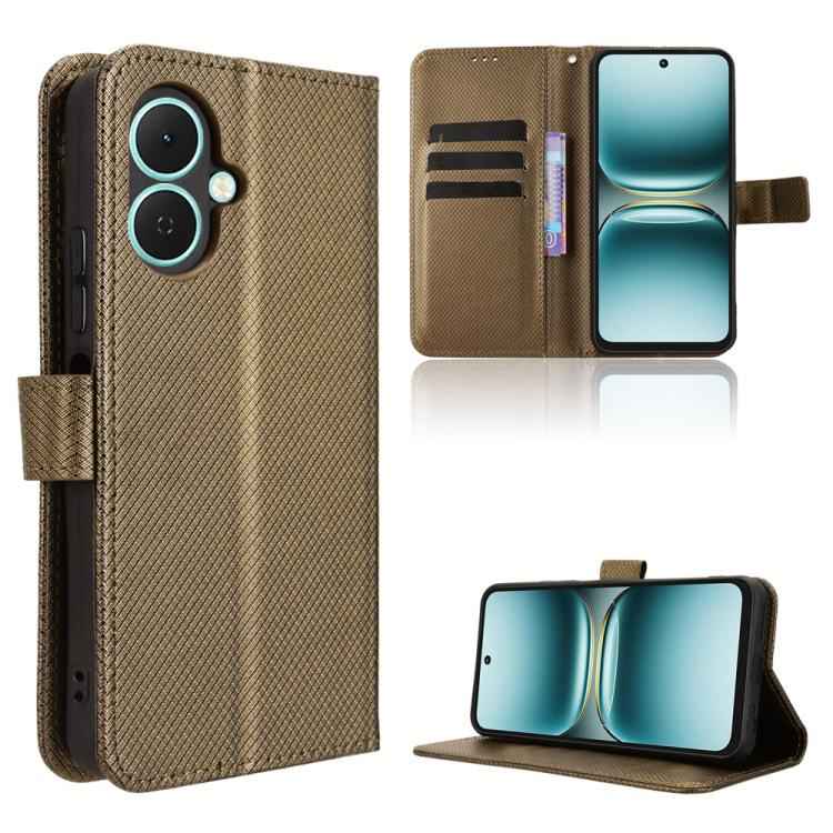 Diamond Texture Leather Phone Case, For Tecno Spark Go 2 4G, For Tecno Pova Curve 5G, For Tecno Camon 40 Pro 4G / 5G, For Tecno Camon 40 Premier 5G, For Tecno Camon 40 4G, For Tecno Camon 30S 4G / 30S Pro 4G, For Tecno Pova 6 Neo 5G / Spark 30 5G      ...