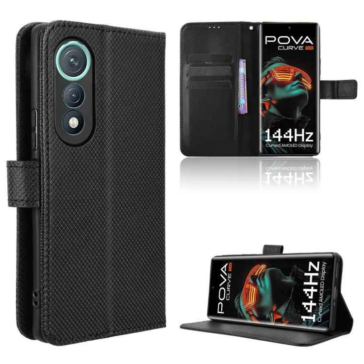 Diamond Texture Leather Phone Case, For Tecno Spark Go 2 4G, For Tecno Pova Curve 5G, For Tecno Camon 40 Pro 4G / 5G, For Tecno Camon 40 Premier 5G, For Tecno Camon 40 4G, For Tecno Camon 30S 4G / 30S Pro 4G, For Tecno Pova 6 Neo 5G / Spark 30 5G      ...