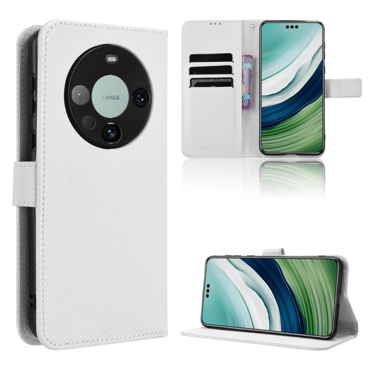 Diamond Texture Leather Phone Case, For Huawei Mate 60 Pro 5G, For Huawei Enjoy 60 Pro / nova 11i, For Huawei Enjoy 60X