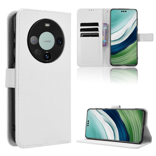 Diamond Texture Leather Phone Case, For Huawei Mate 60 Pro 5G, For Huawei Enjoy 60 Pro / nova 11i, For Huawei Enjoy 60X