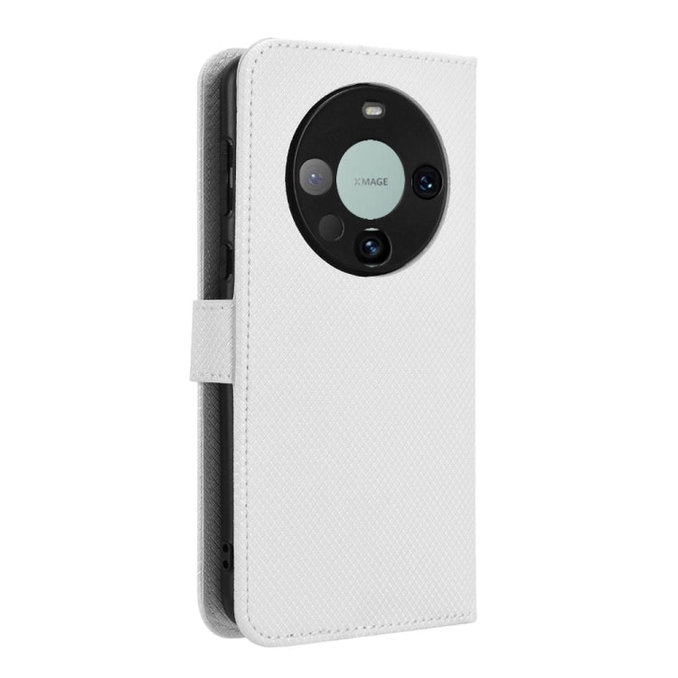 Diamond Texture Leather Phone Case, For Huawei Mate 60 Pro 5G, For Huawei Enjoy 60 Pro / nova 11i, For Huawei Enjoy 60X