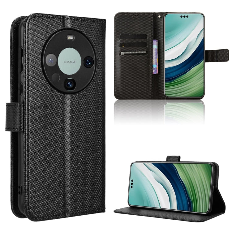 Diamond Texture Leather Phone Case, For Huawei Mate 60 Pro 5G, For Huawei Enjoy 60 Pro / nova 11i, For Huawei Enjoy 60X
