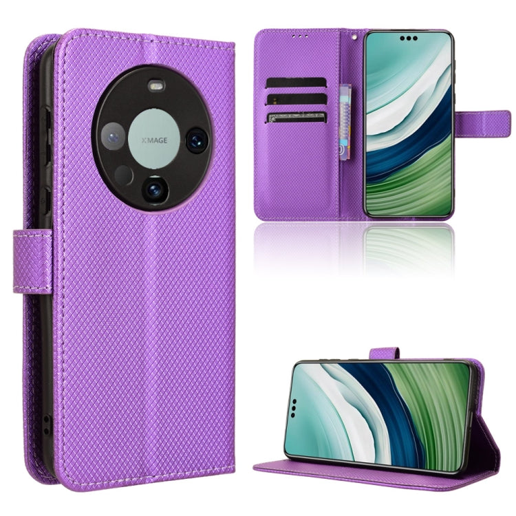 Diamond Texture Leather Phone Case, For Huawei Mate 60 Pro 5G, For Huawei Enjoy 60 Pro / nova 11i, For Huawei Enjoy 60X