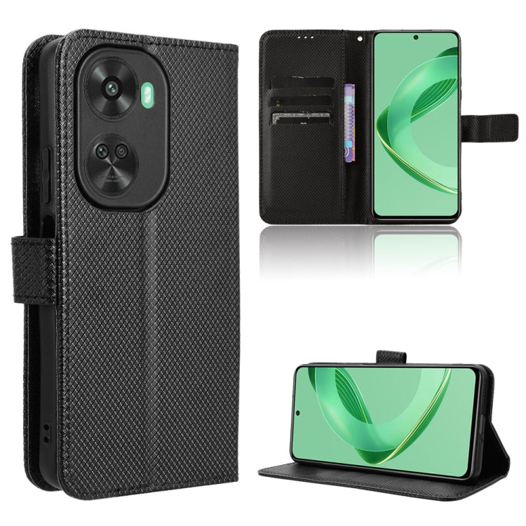 Diamond Texture Leather Phone Case, For Huawei Mate 70 Pro / 70 Pro+, For Huawei Mate 70, For Huawei nova 13 Pro 5G, For Huawei nova Y72 4G, For Huawei Enjoy 70 4G, For Huawei nova 11 SE, For Huawei nova 12, For Huawei Mate 60 5G                       ...