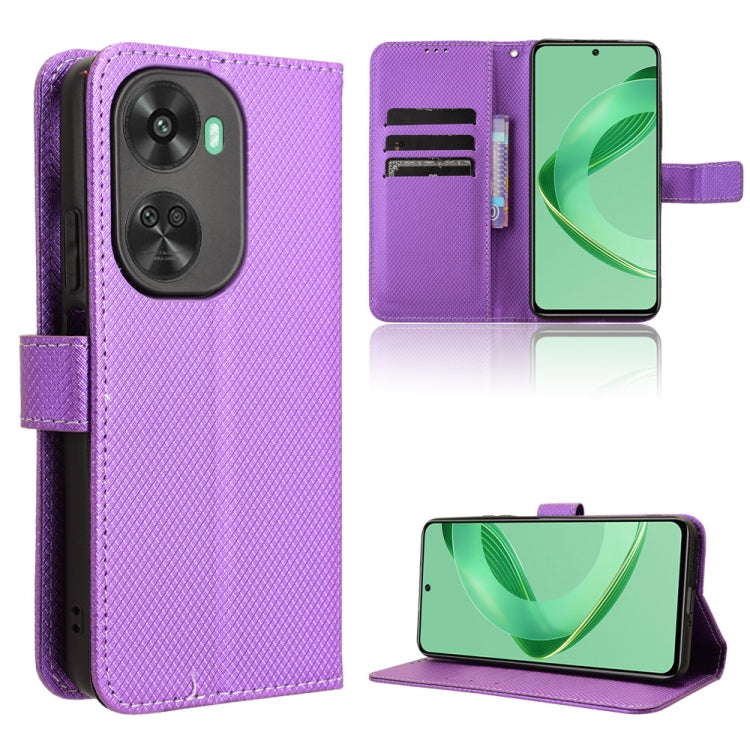 Diamond Texture Leather Phone Case, For Huawei Mate 70 Pro / 70 Pro+, For Huawei Mate 70, For Huawei nova 13 Pro 5G, For Huawei nova Y72 4G, For Huawei Enjoy 70 4G, For Huawei nova 11 SE, For Huawei nova 12, For Huawei Mate 60 5G                       ...