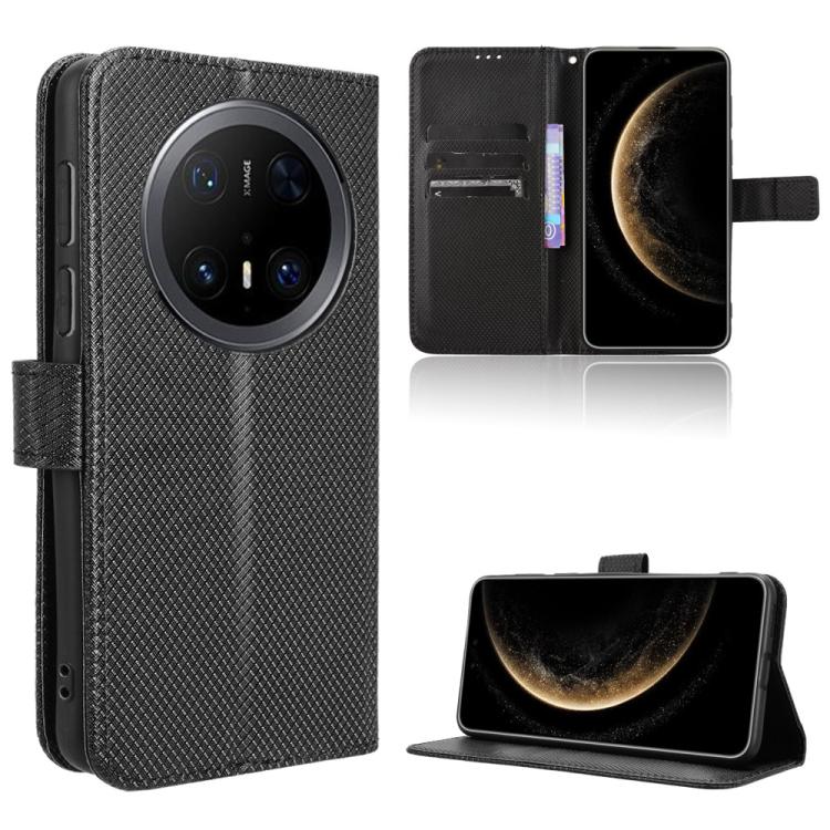 Diamond Texture Leather Phone Case, For Huawei Mate 70 Pro / 70 Pro+, For Huawei Mate 70, For Huawei nova 13 Pro 5G, For Huawei nova Y72 4G, For Huawei Enjoy 70 4G, For Huawei nova 11 SE, For Huawei nova 12, For Huawei Mate 60 5G                       ...