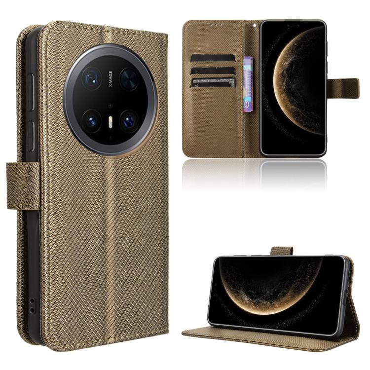 Diamond Texture Leather Phone Case, For Huawei Mate 70 Pro / 70 Pro+, For Huawei Mate 70, For Huawei nova 13 Pro 5G, For Huawei nova Y72 4G, For Huawei Enjoy 70 4G, For Huawei nova 11 SE, For Huawei nova 12, For Huawei Mate 60 5G                       ...
