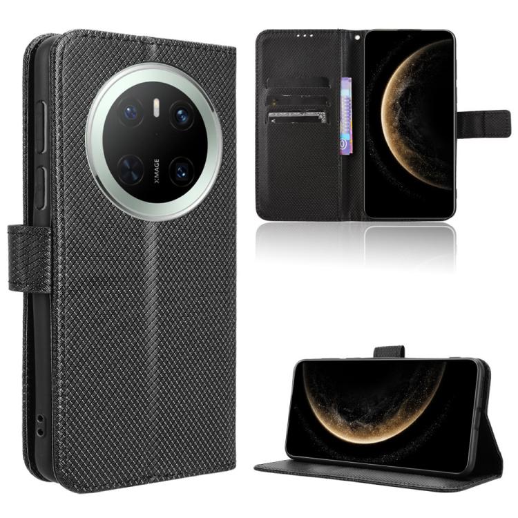 Diamond Texture Leather Phone Case, For Huawei Mate 70 Pro / 70 Pro+, For Huawei Mate 70, For Huawei nova 13 Pro 5G, For Huawei nova Y72 4G, For Huawei Enjoy 70 4G, For Huawei nova 11 SE, For Huawei nova 12, For Huawei Mate 60 5G                       ...