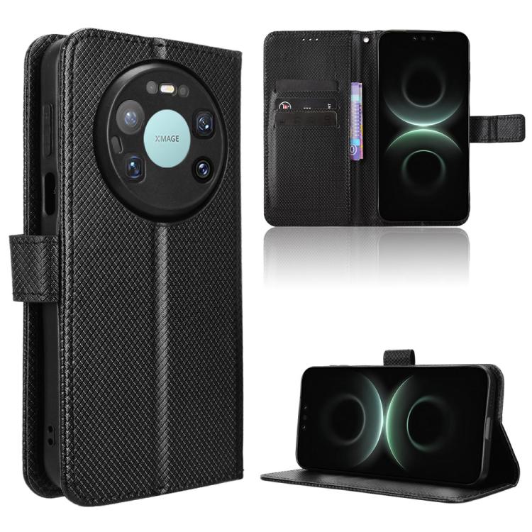 Diamond Texture Leather Phone Case, For Huawei Mate 80 Pro Max, For Huawei Mate 80 Pro / 80, For Huawei Pura 80 Ultra 5G, For Huawei Pura 80 Pro 5G / 80 Pro+ 5G, For Huawei Pura 80 5G, For Huawei nova 14 Ultra 5G, For Huawei nova 14 Pro 5G             ...